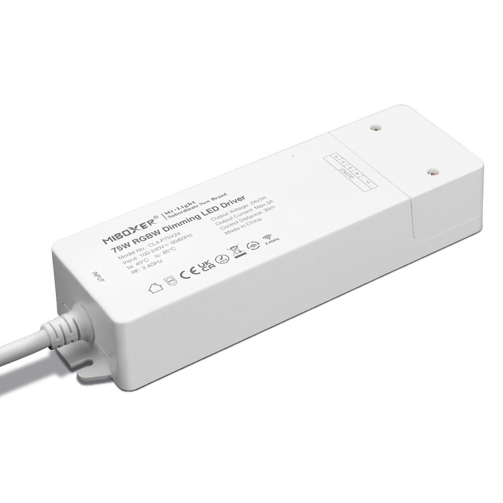 Mi-light CL4-P75V24 75W RGBW Dimming LED Driver + PUSH (2.4G) - Image 2