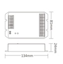 Mi-Light HW5 5 in 1 LED Controller Max 30A (WiFi + 2.4G + Push + DMX512) - Image 3