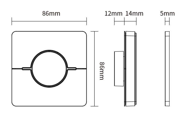 Mi-Light K0B Rotating CCT Scene Remote (2.4GHz) - Image 4