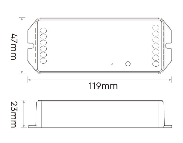 Mi-Light PZ5 5 in 1 LED Controller Max 20A (Zigbee 3.0 + 2.4G + Push + DMX512) - Image 3