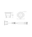 Mi-light SL2-12 3W Dual White LED Spotlight - Image 5