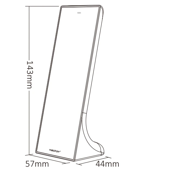 Mi-Light Y2-B CCT Vertical Remote (2.4GHz) - Image 4