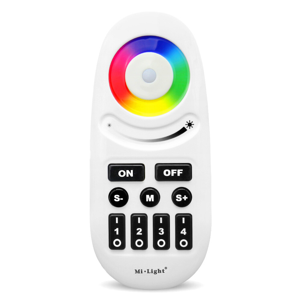 Mi-Light FUT095 4-Zone RGBW Remote Control With Buttons (2.4G)