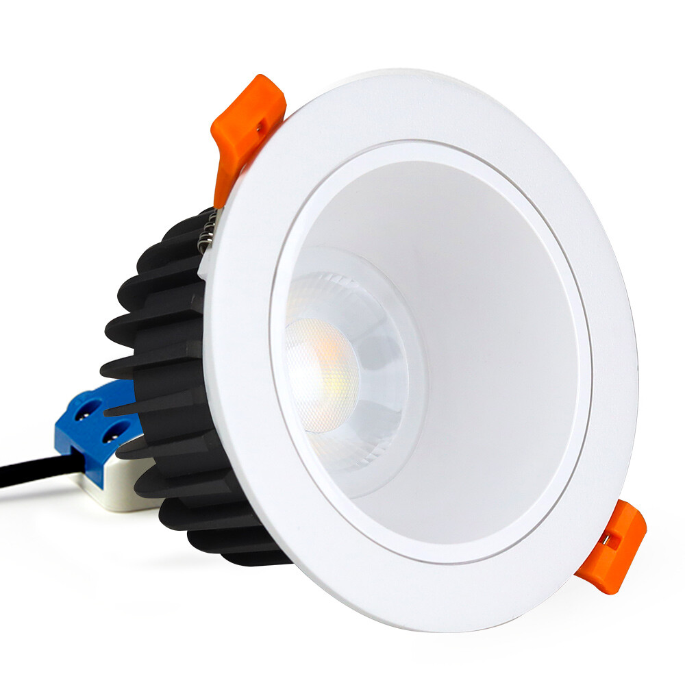 Mi-Light FUT071 12W UGR RGB+CCT LED-downlight (2,4GHz + DMX512)