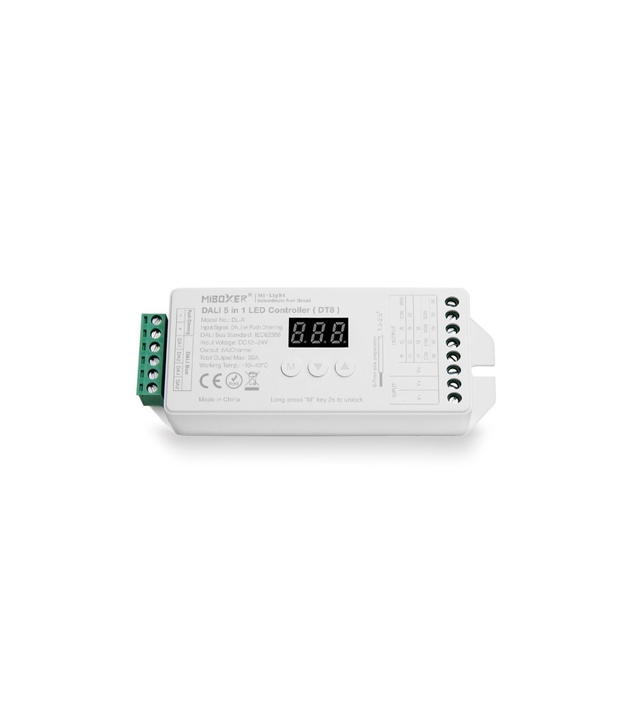 Mi-Light DLX DALI DT8 5 IN 1 Strip Kontroller (DALI)