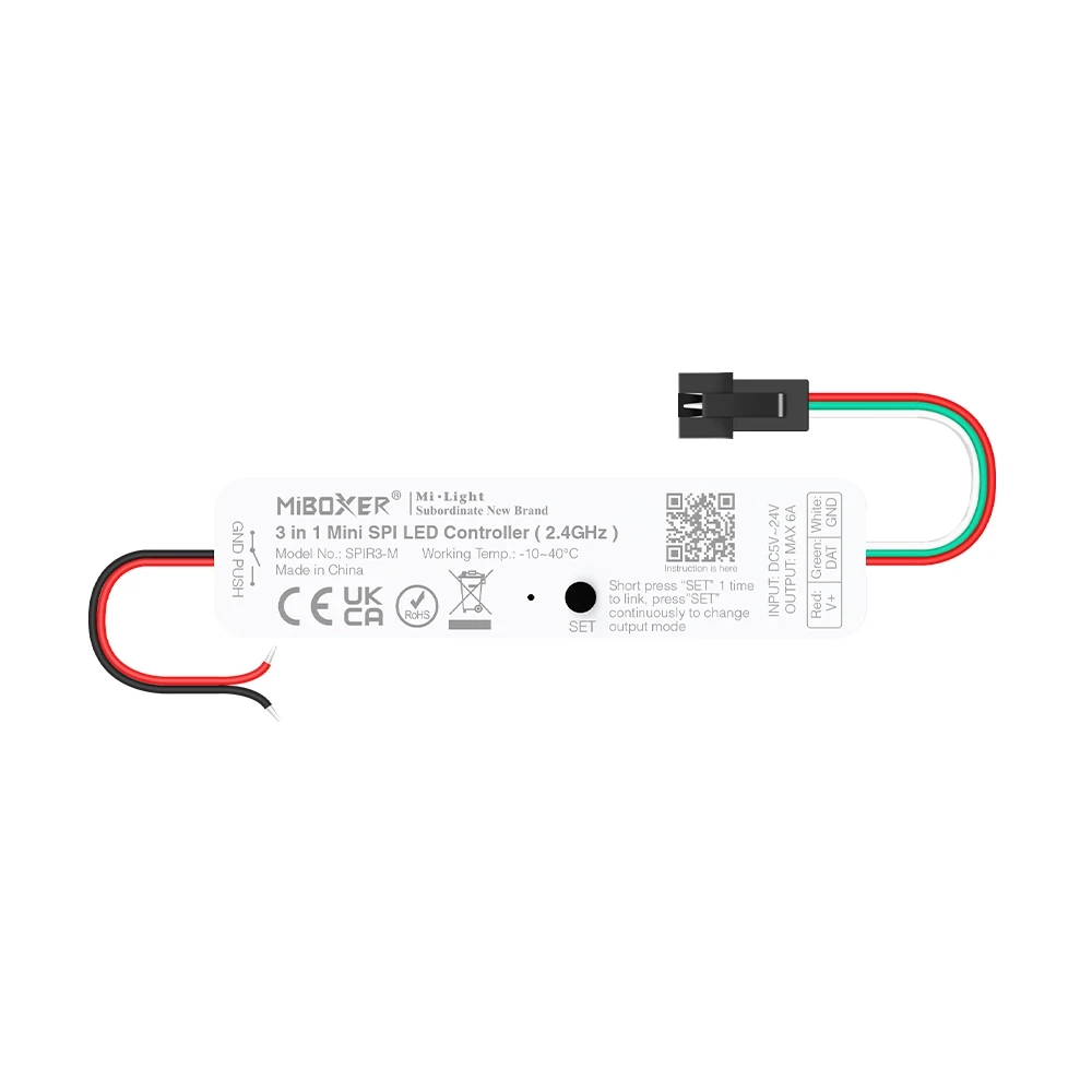 Mi-Light SPIR3-M 3-i-1 Mini SPI LED Controller (2.4GHz)
