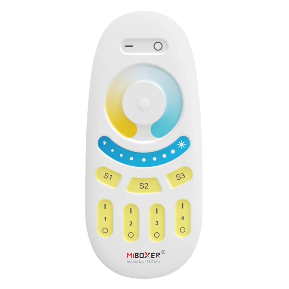 Mi-Light FUT094 4-zons färgtemperaturfjärrkontroll (2,4G RF)